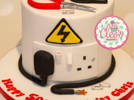 Electronic Decorated Cake