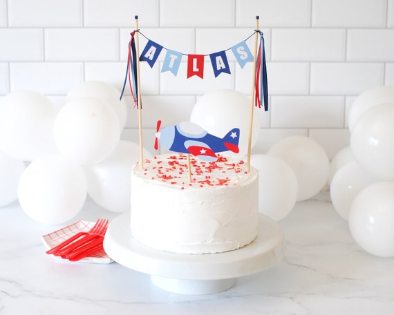 Airplane Decorated Cake