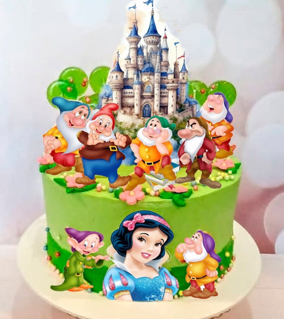 Snow White Decorated Cake