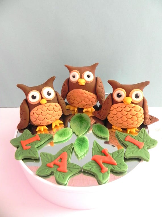 Owl Decorated Cake