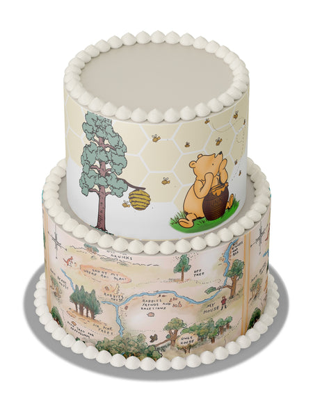 Winnie the Pooh Decorated Cake