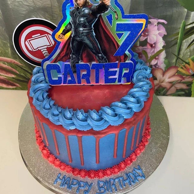 Thor Decorated Cake