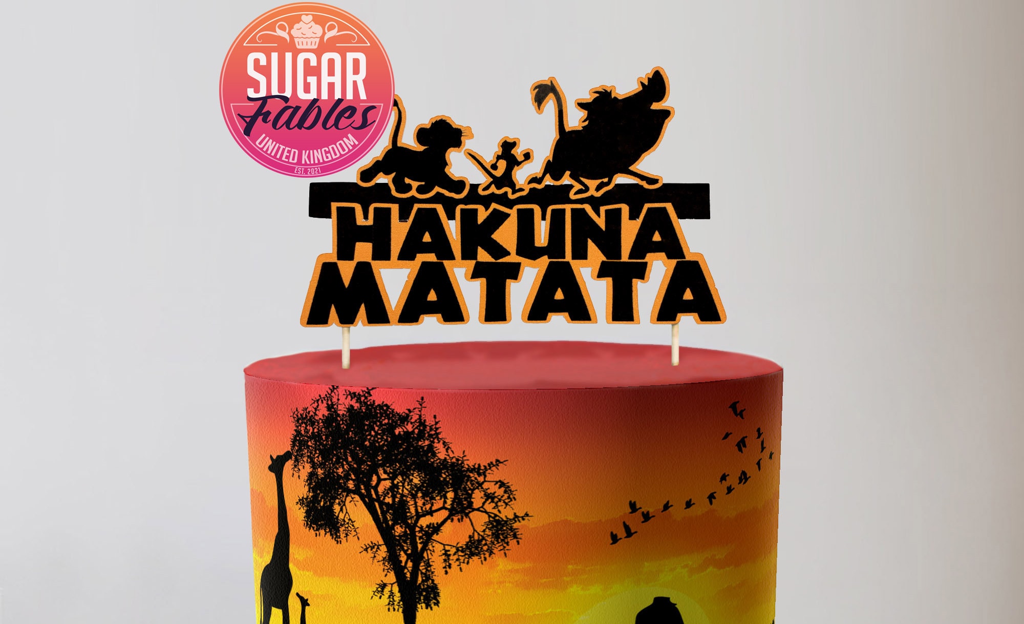 Decorated Cake Hakuna Matata