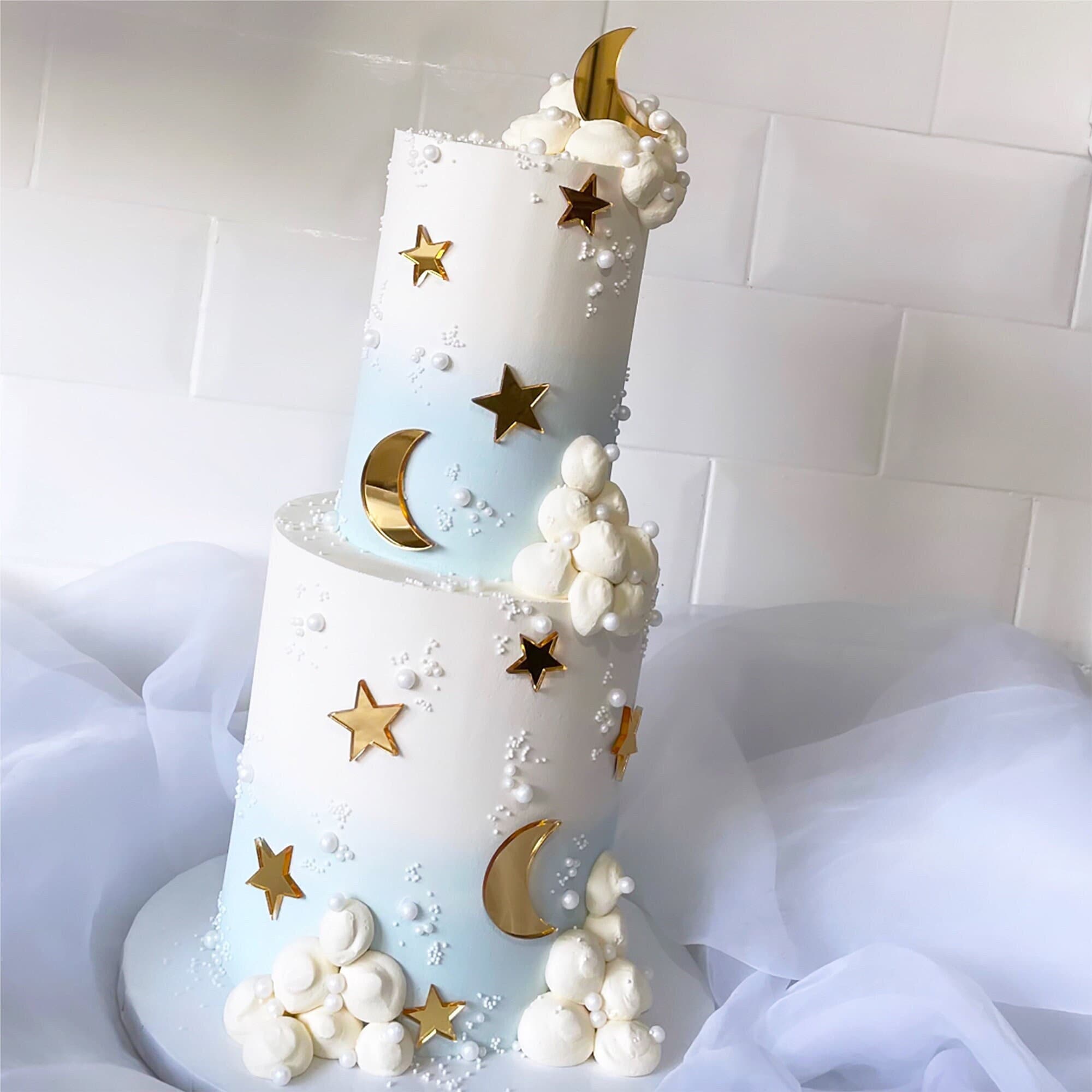 Star Decorated Cake