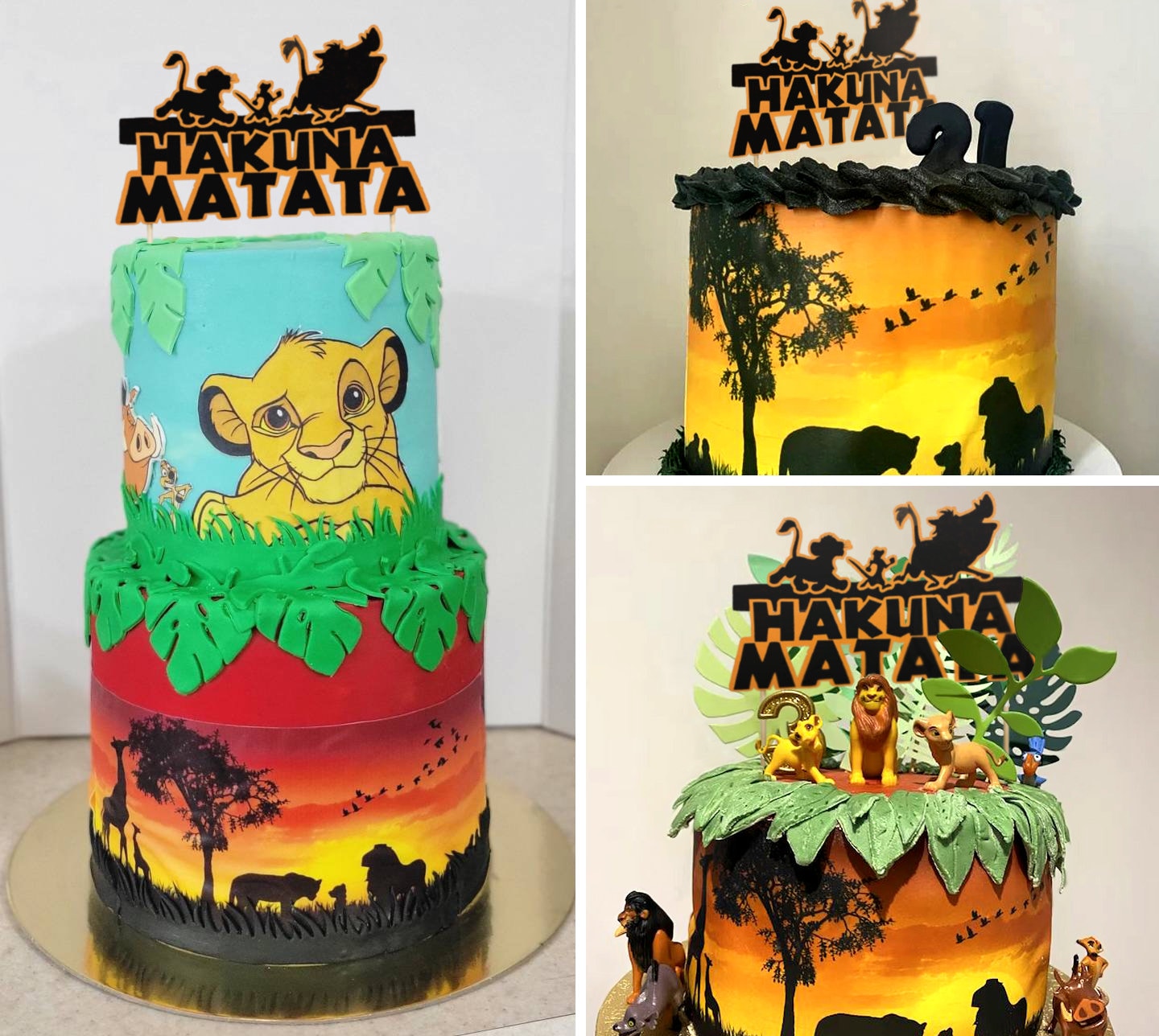 Decorated Cake Hakuna Matata