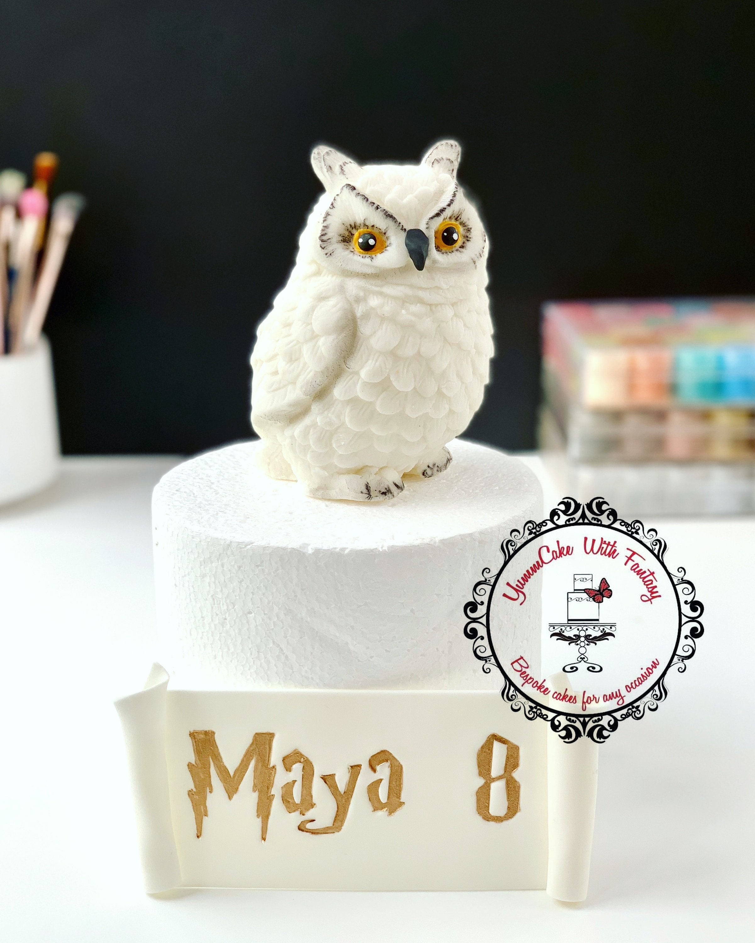 Owl Decorated Cake