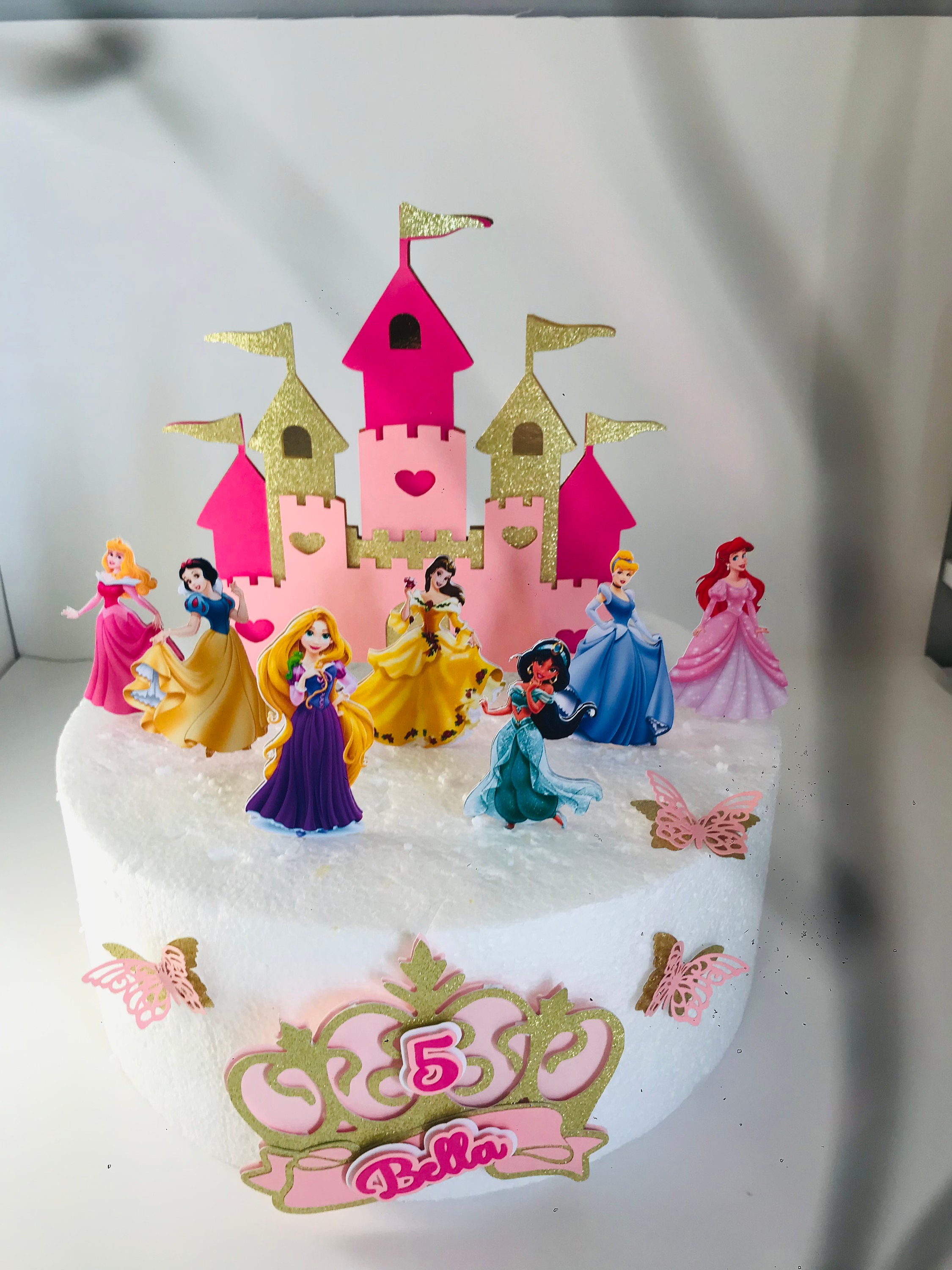 Disney Princess Decorated Cake