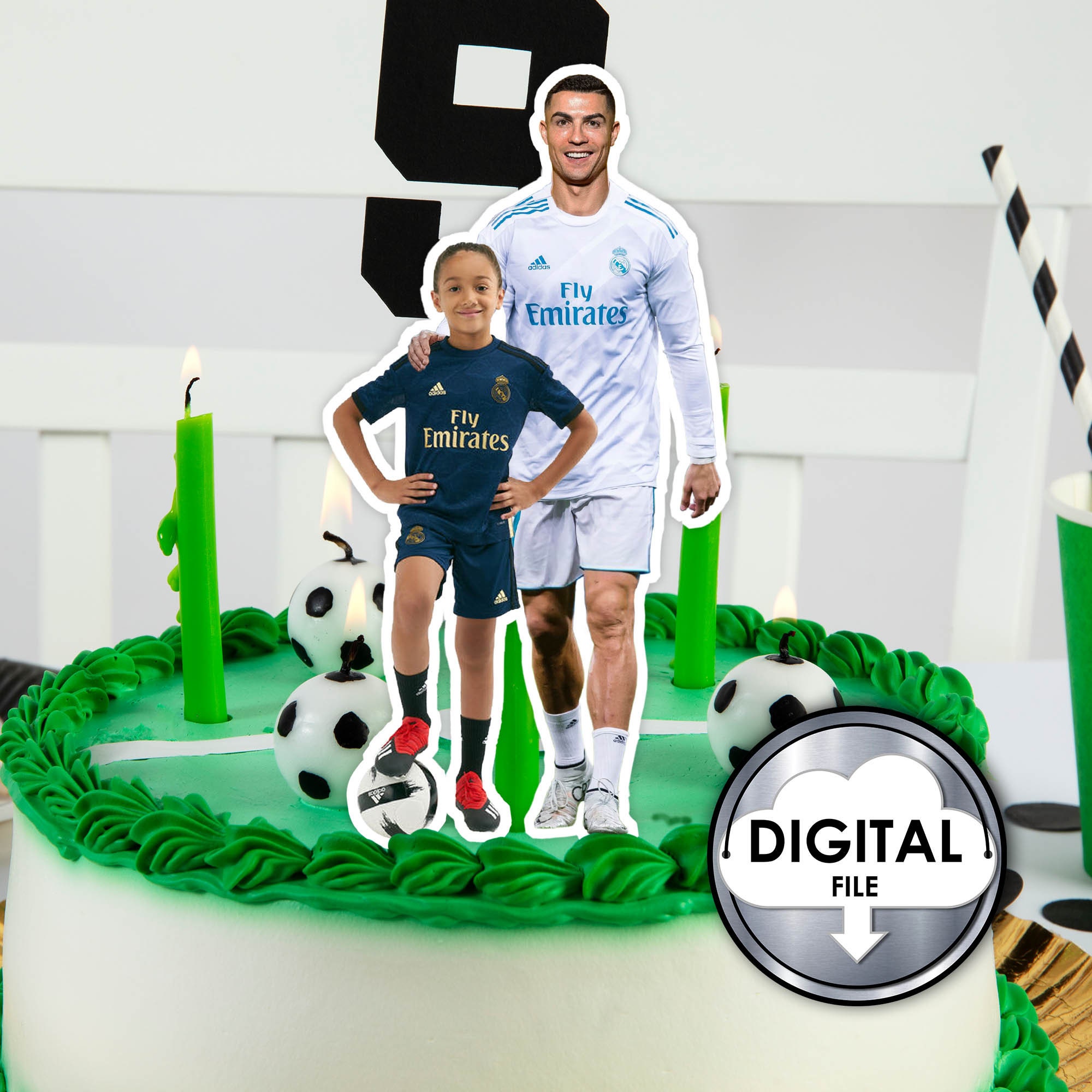 Real Madrid Decorated Cake