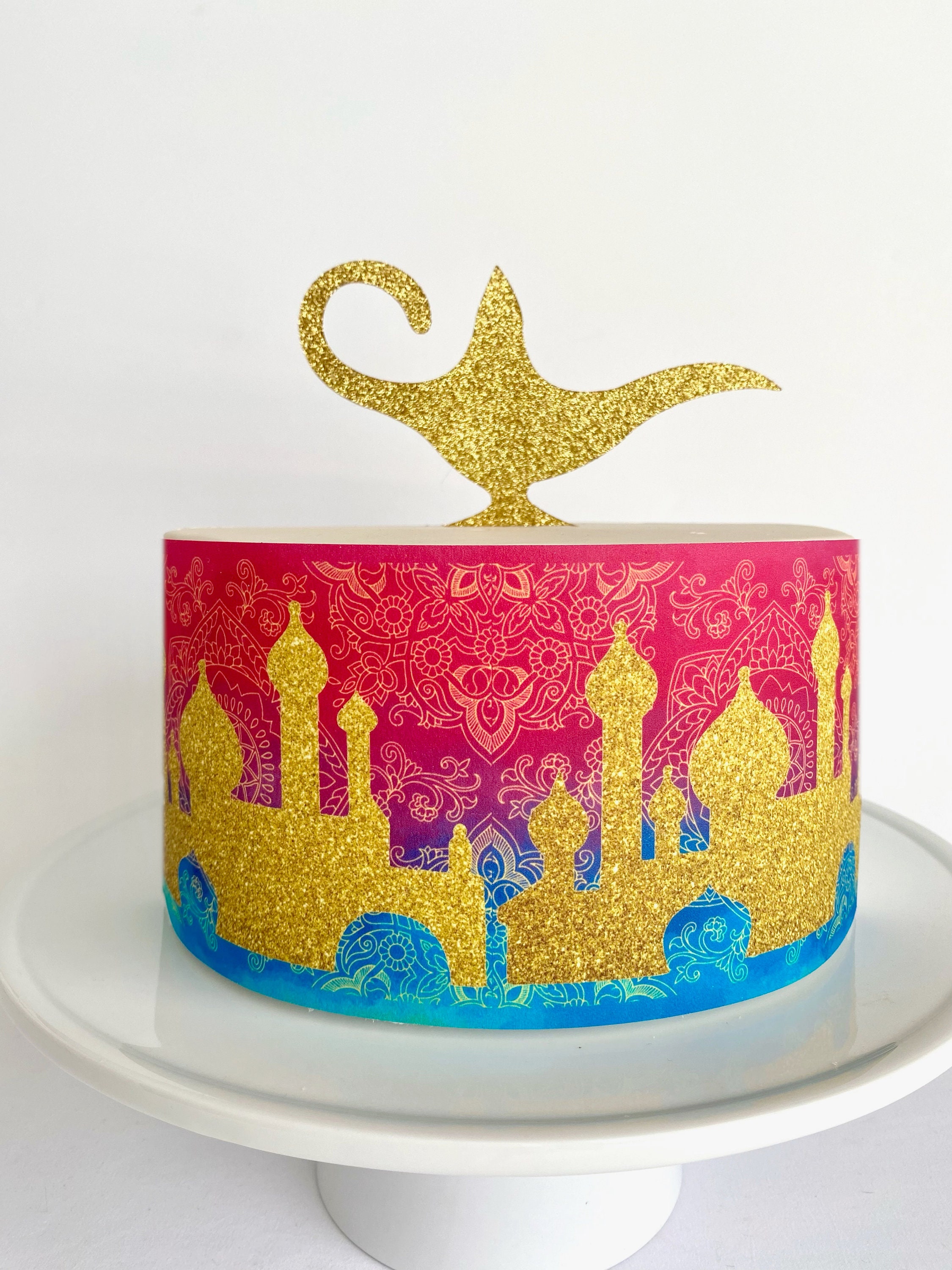 Aladdin Decorated Cake