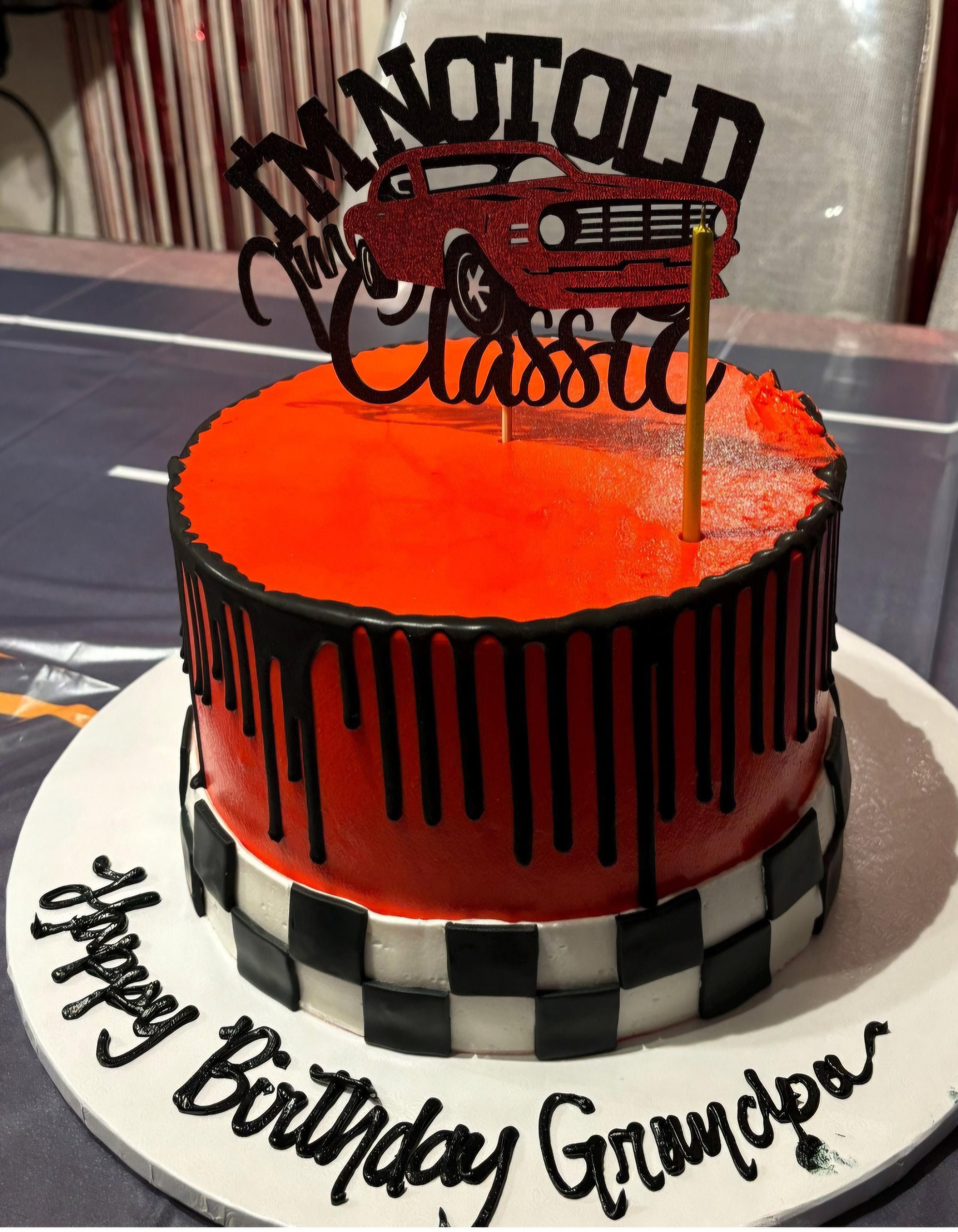 Camaro Decorated Cake