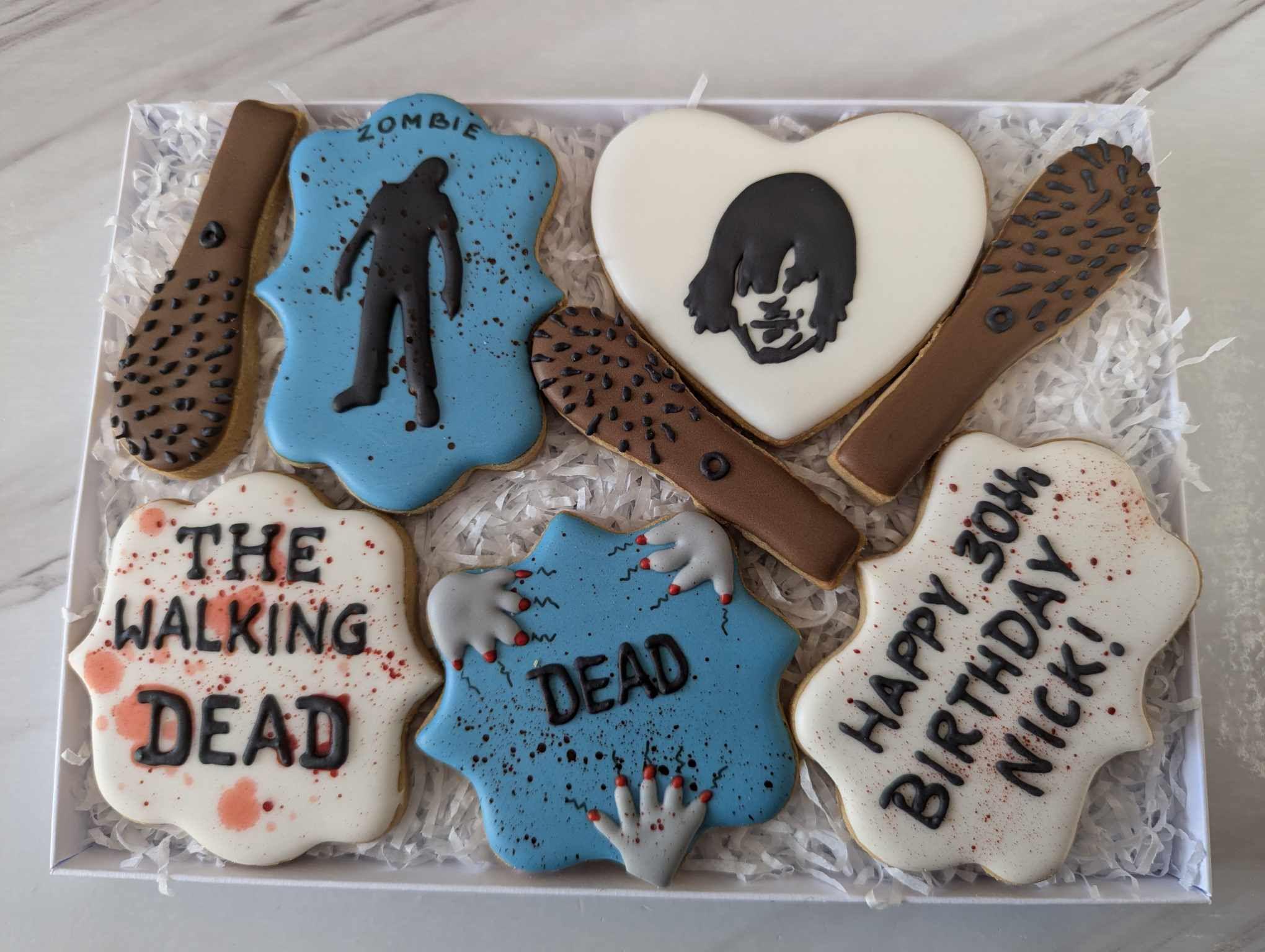 The Walking Dead Decorated Cake