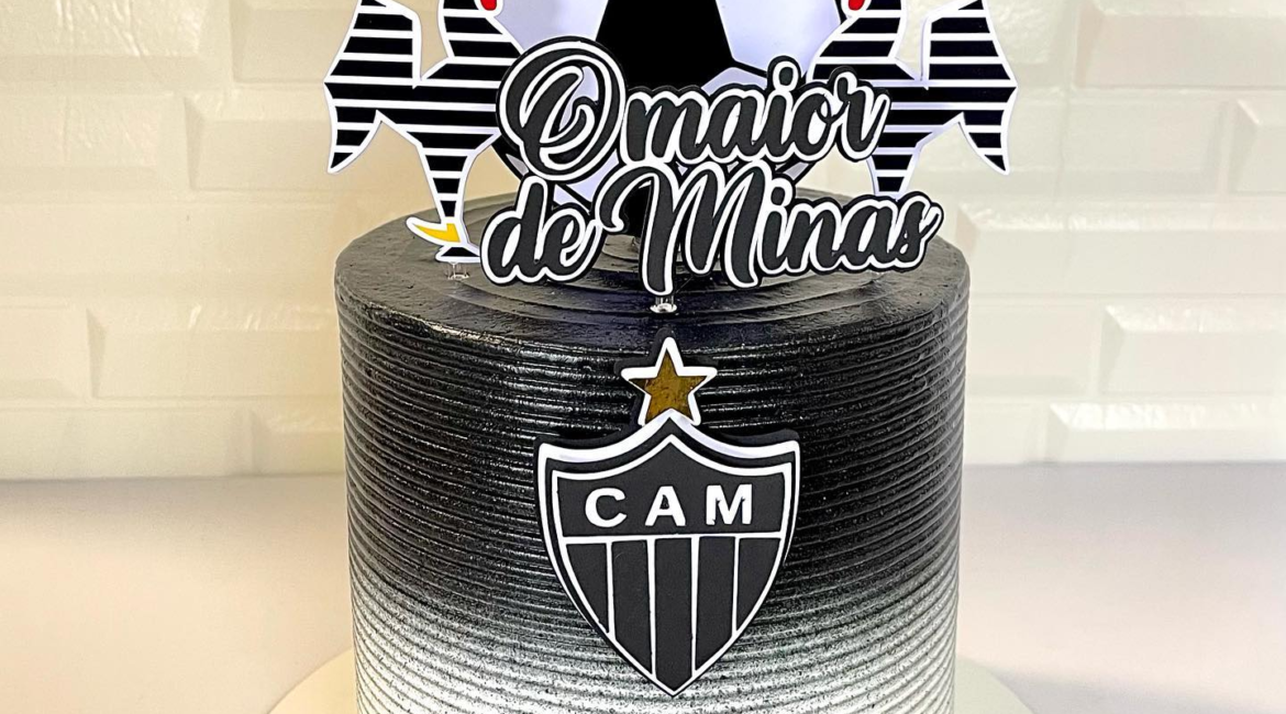 Bolo Decorado Atletico Mineiro