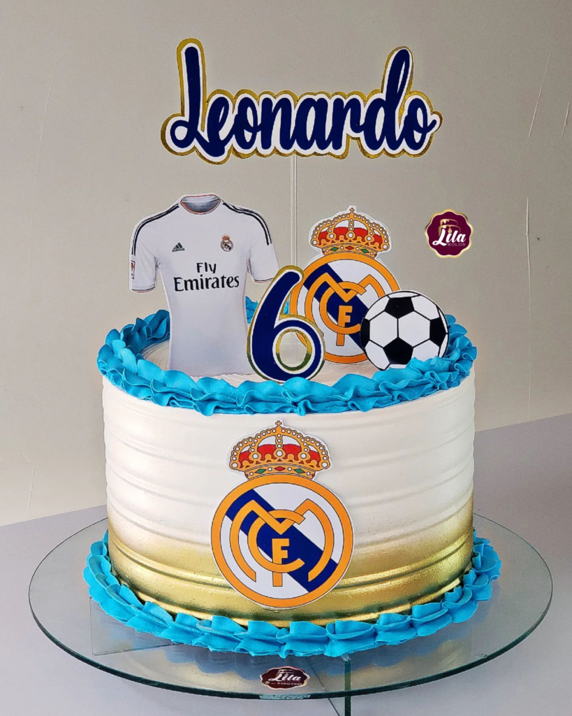 Bolo Decorado Real Madrid