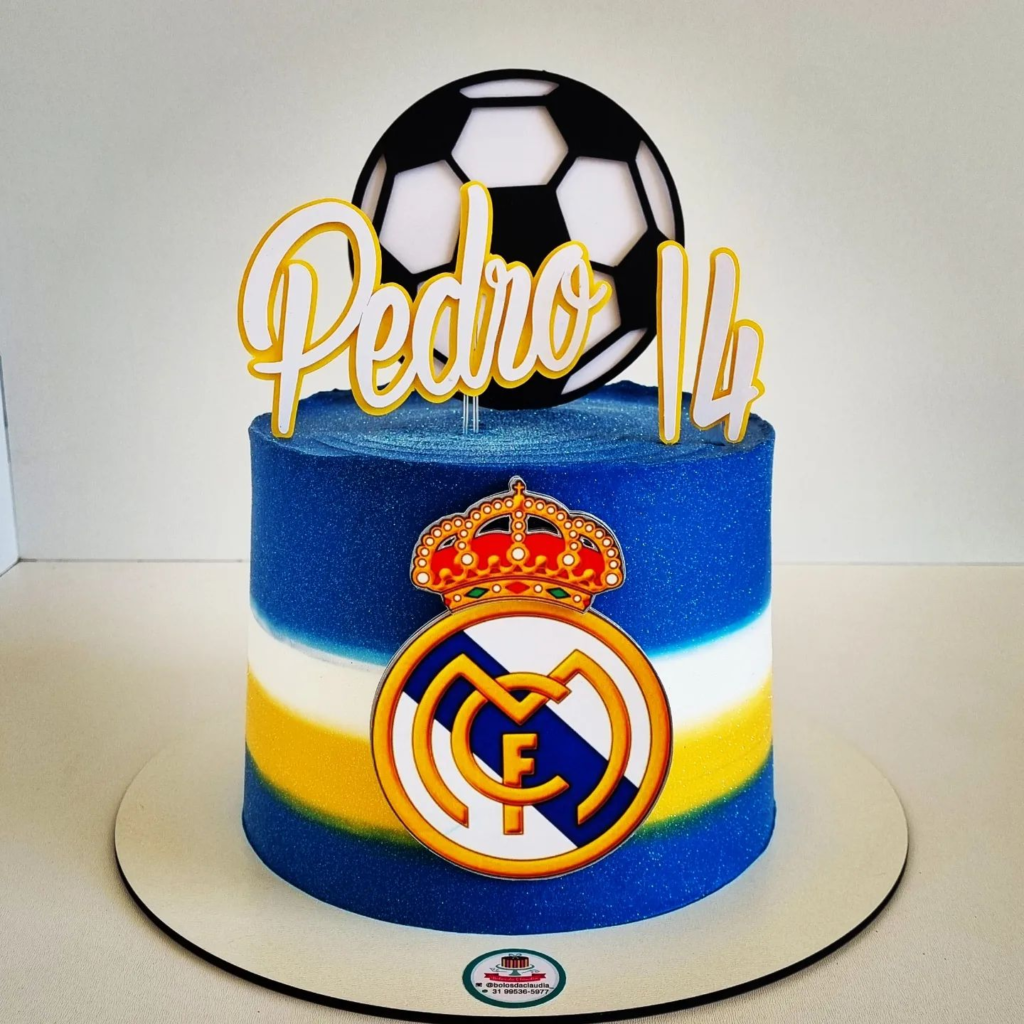 Bolo Decorado Real Madrid