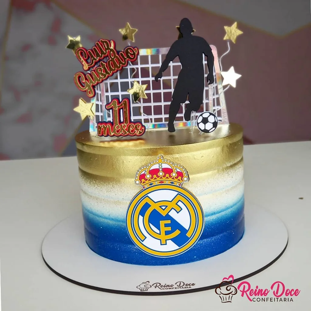 Bolo Decorado Real Madrid