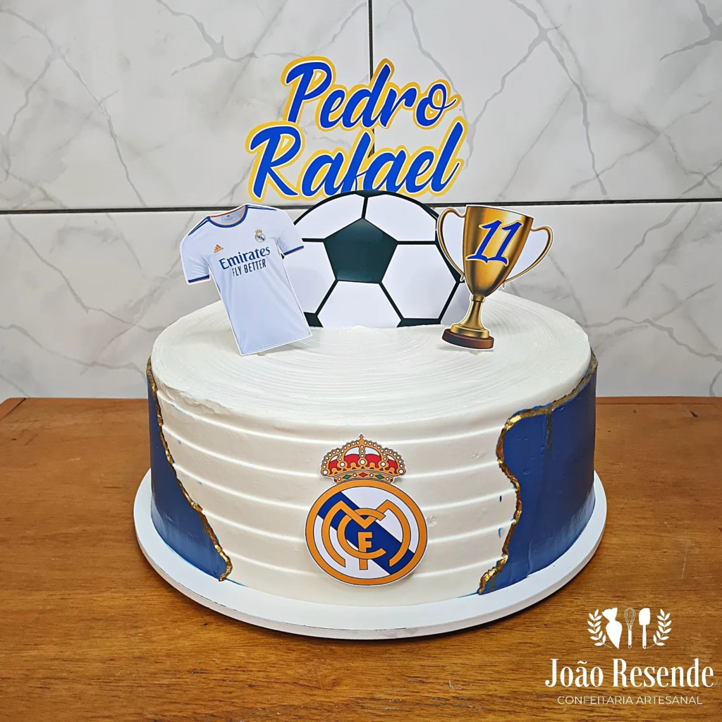 Bolo Decorado Real Madrid