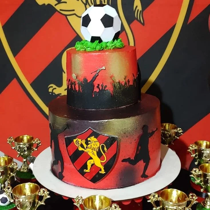 Bolo Decorado Sport Club Recife