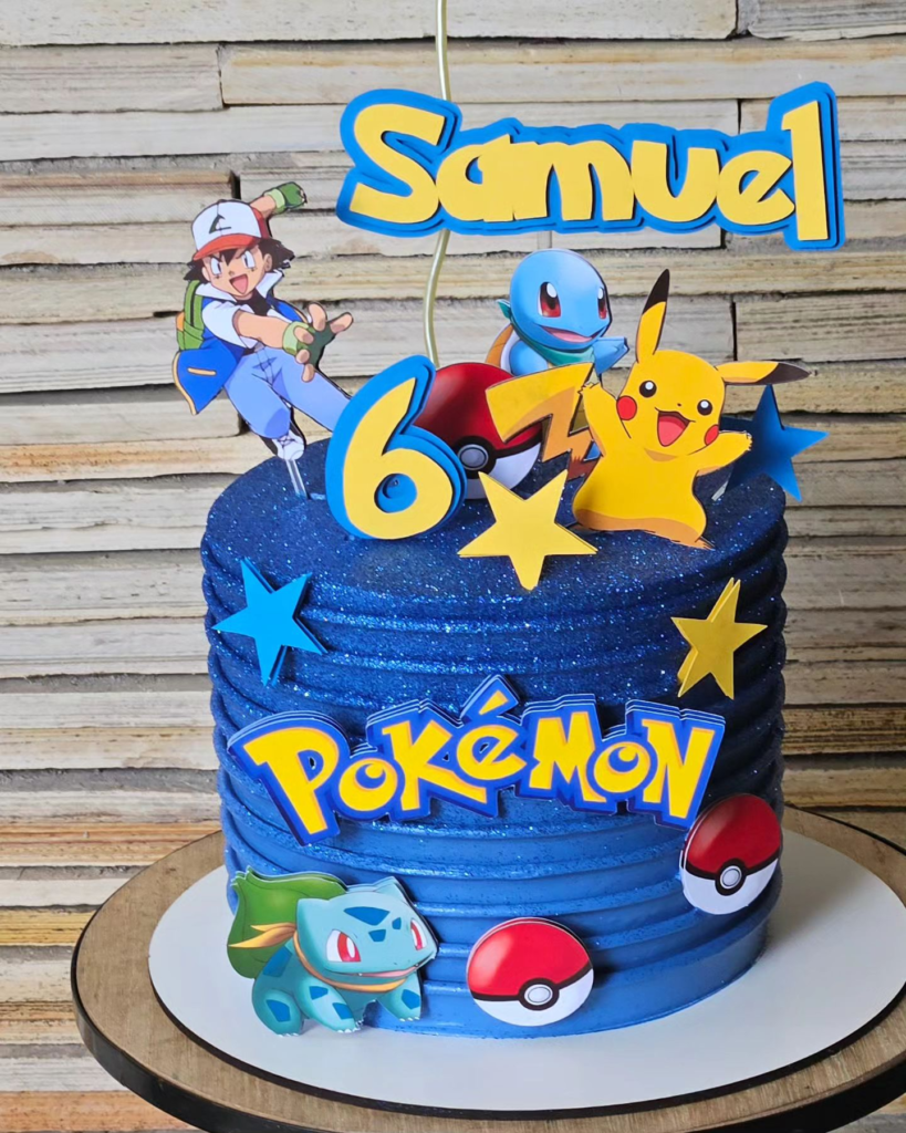 Bolo Decorado Pokemon