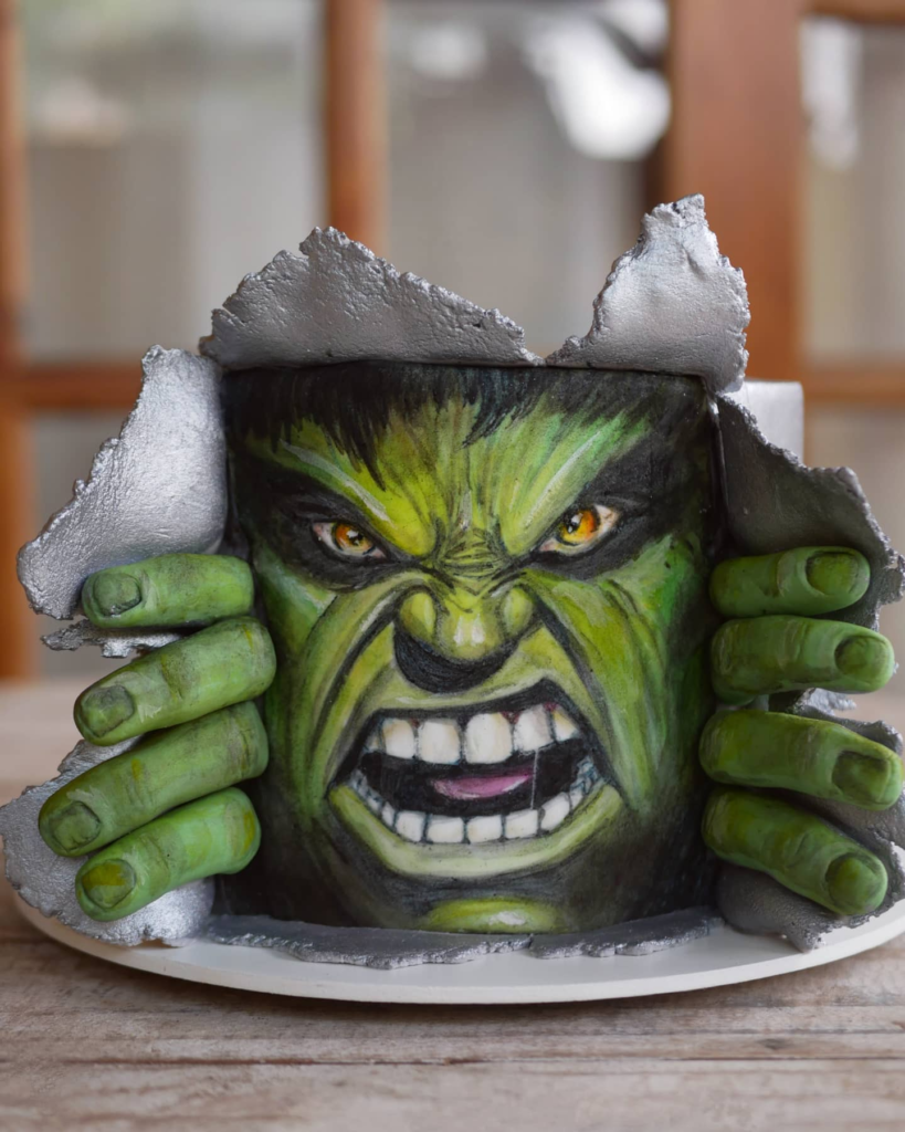 Bolo Decorado Hulk