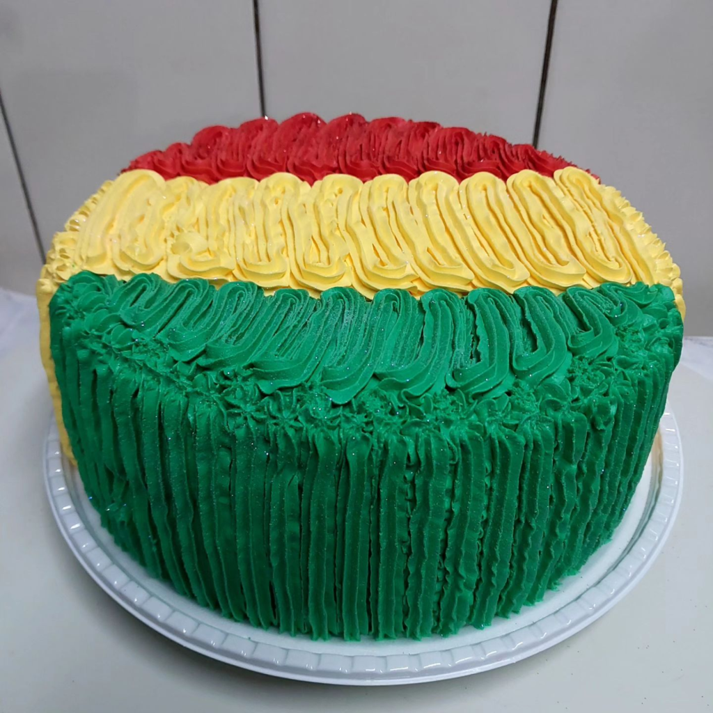 Bolo Decorado Reggae Para Facebook