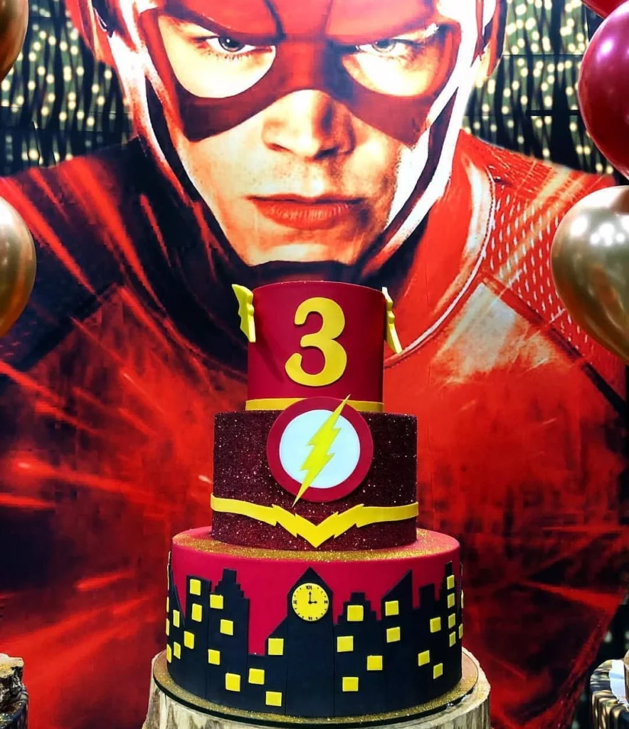 Bolo Decorado The Flash