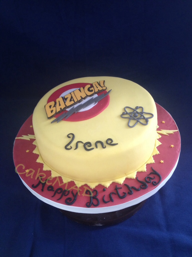 Decorated Cake The Big Bang Theory