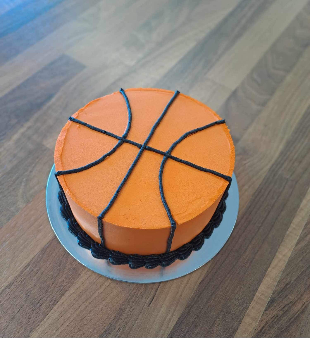 Basketball Decorated Cake