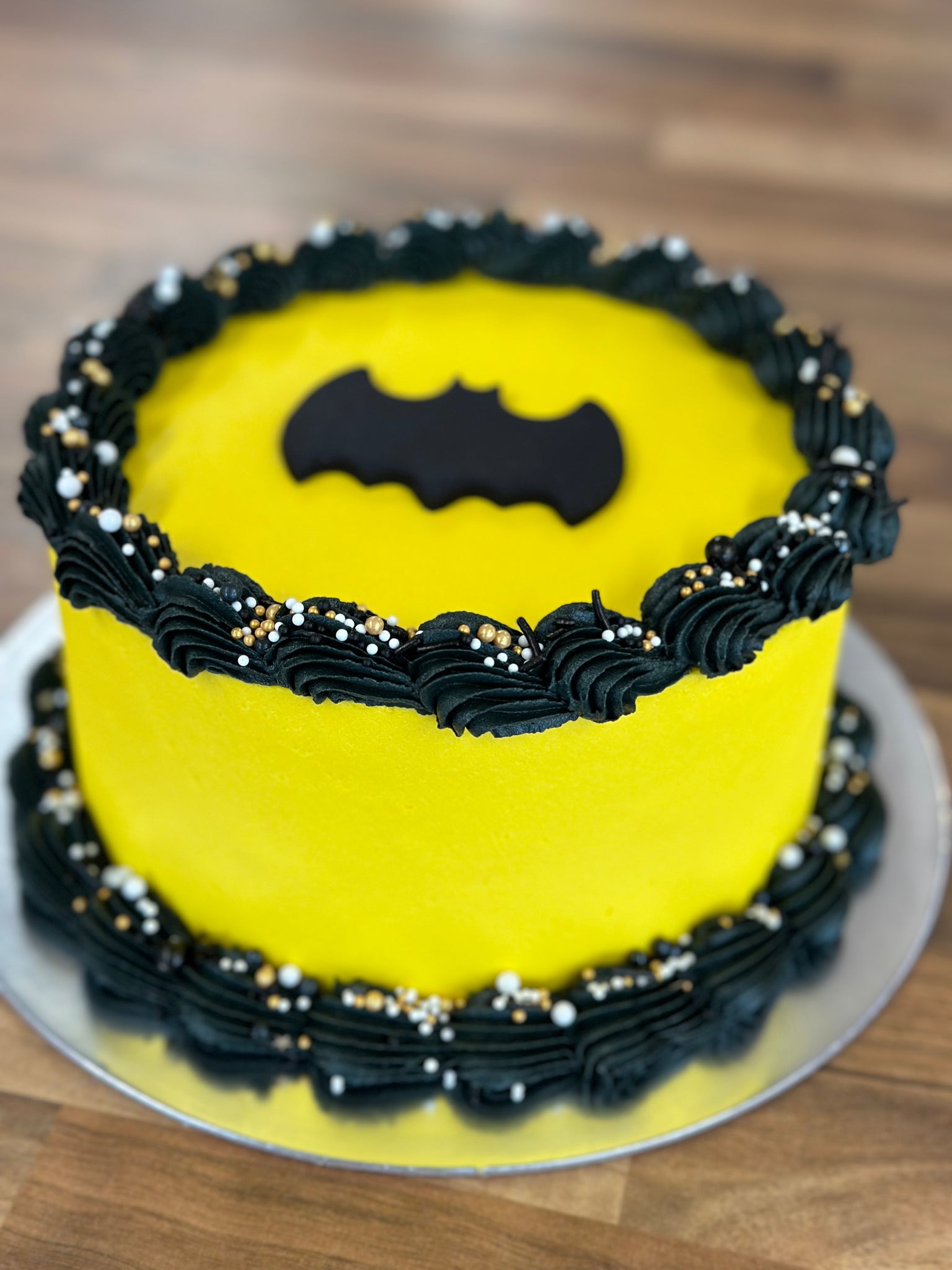 Batman decorated cake