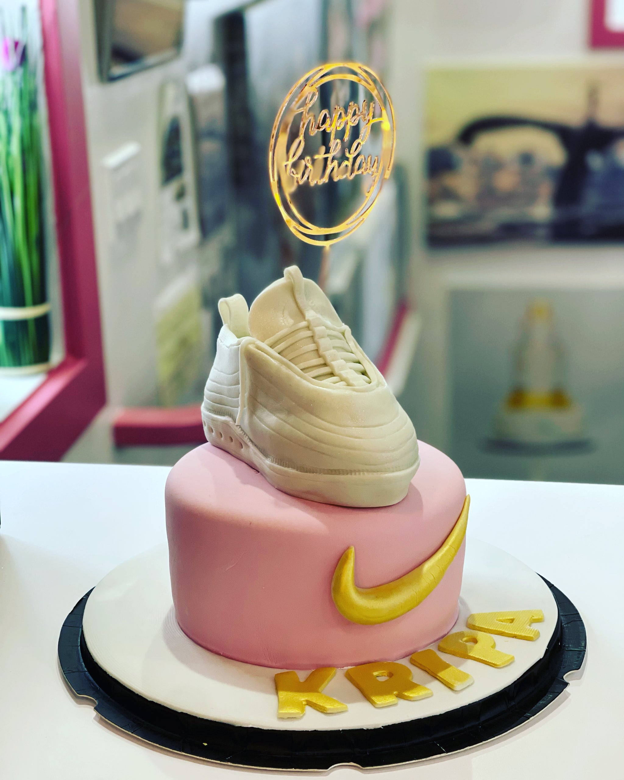 Nike decorated cake