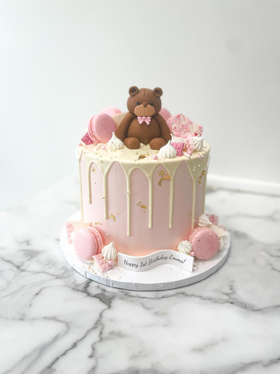 Teddy Bear Decorated Cake