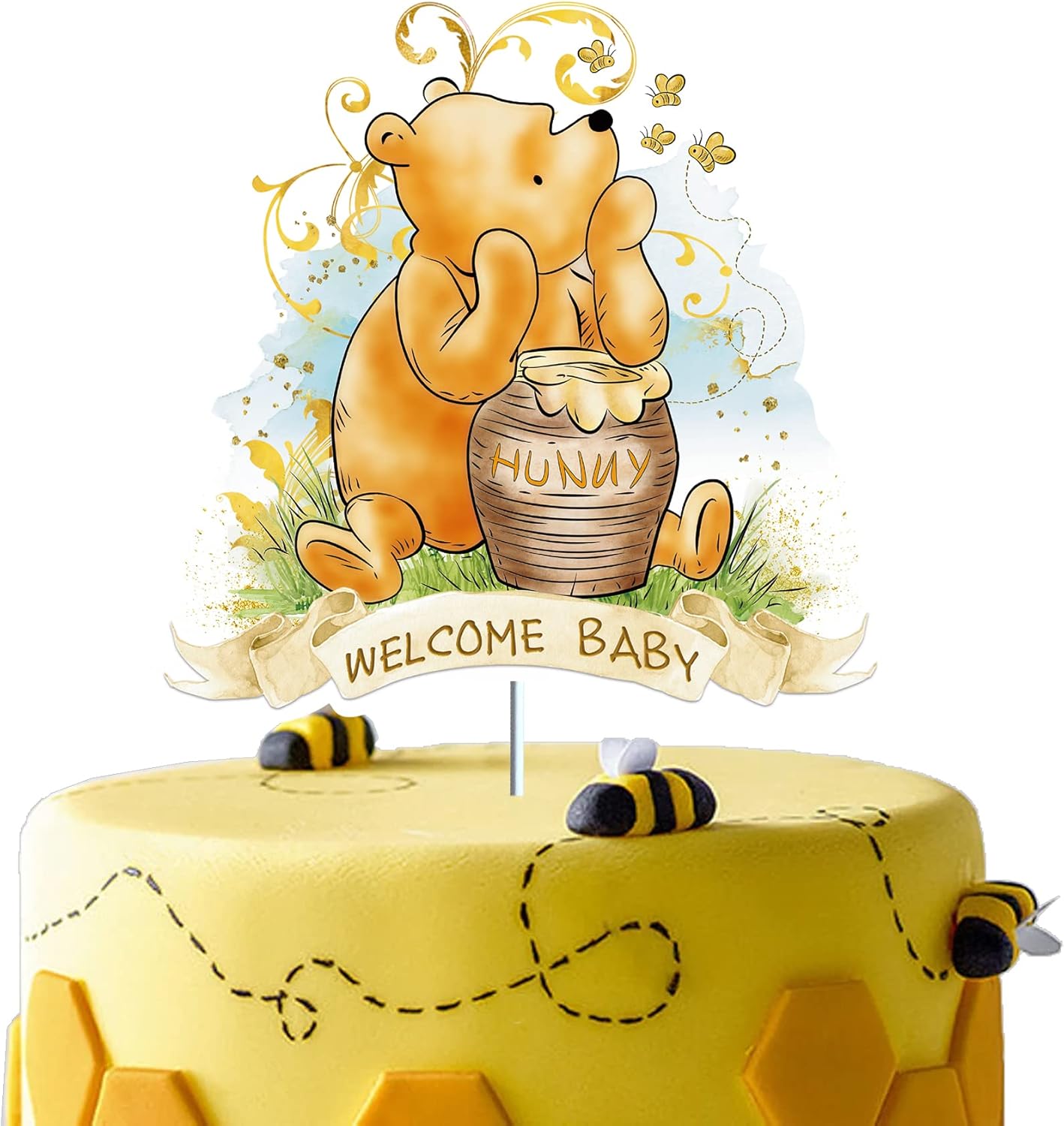 Winnie the Pooh Decorated Cake