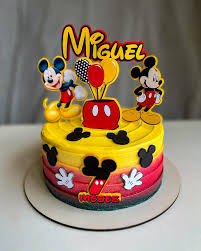 Bolo Decorado Mickey