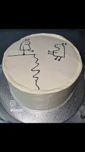 funny decorated cake