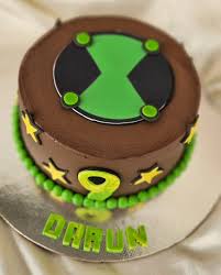 Ben 10 Decorated Cake