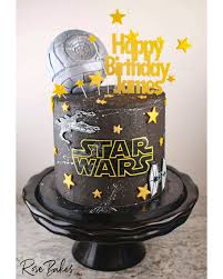 Star Wars Decorated Cake