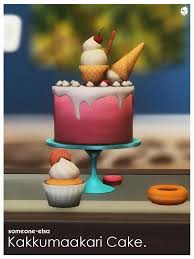 Decorated Cake The Sims 4