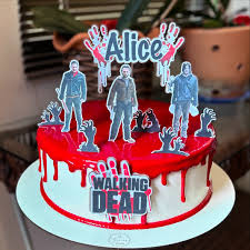 Bolo Decorado The Walking Dead