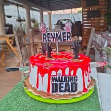 Bolo Decorado The Walking Dead