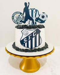 Santos Futebol Decorated Cake