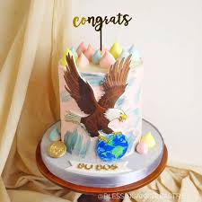 Eagle Decorated Cake