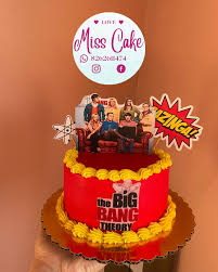 Decorated Cake The Big Bang Theory