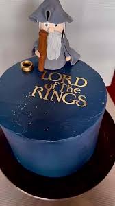 Lord Of The Rings Decorated Cake