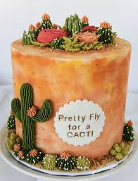 Cactus Decorated Cake