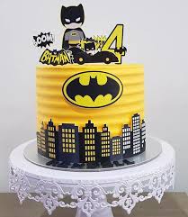 Batman decorated cake