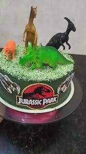 Bolo Decorado Jurassic Park