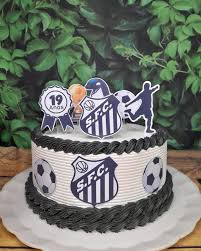 Santos Futebol Decorated Cake