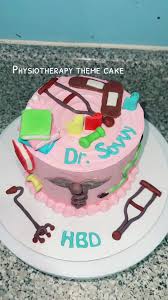 Physiotherapy Decorated Cake