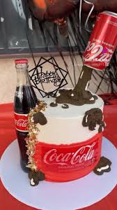 Coca Cola decorated cake