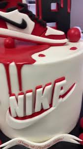 Nike decorated cake