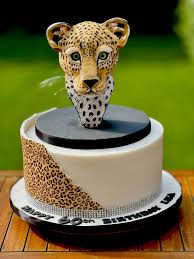 Jaguar Decorated Cake